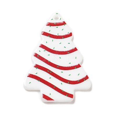 Christmas Themed Acrylic Pendants MACR-P039-05A-1