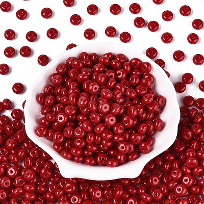 Opaque Colours Glass Seed Beads SEED-N007-39B-08-1