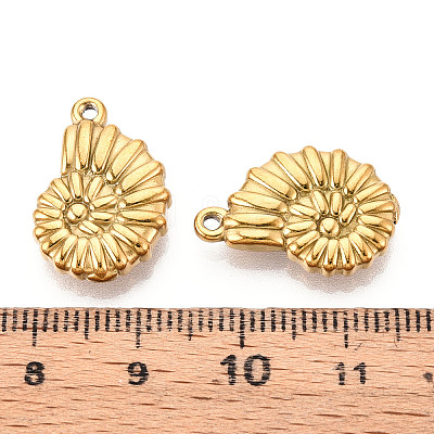 304 Stainless Steel Pendants STAS-T065-35G-1