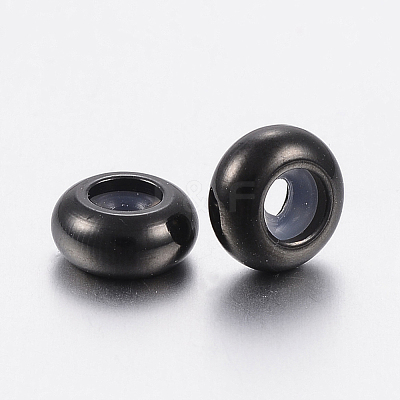 202 Stainless Steel Beads STAS-F148-6mm-07B-1