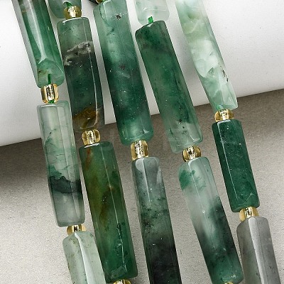 Natural Green Aventurine Beads Strands G-D353-A14-1