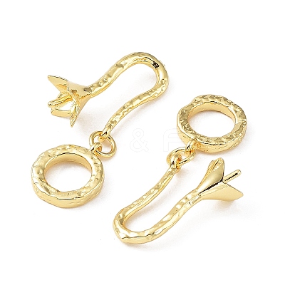 Brass Peg Bails Pendants KK-A189-04G-1