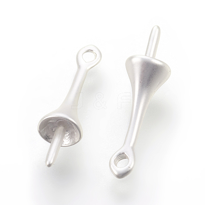 Brass Peg Bails Pendants KK-F744-01MS-NR-1