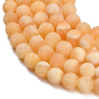 Natural Yellow Calcite Beads Strands GG-CBAA3AB-03-12mm-1