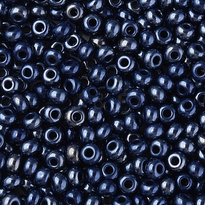 8/0 Czech Opaque Glass Seed Beads SEED-N004-003A-05-1