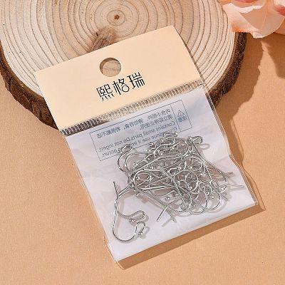 SHEGRACE Brass Earring Hooks XGR0138P-154P-1