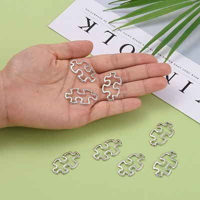 Tibetan Style Alloy Linking Rings TIBE-3558-AS-FF-1