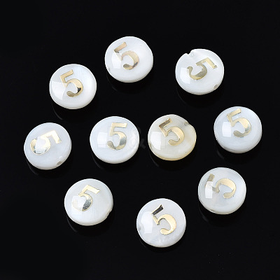 Natural Freshwater Shell Beads SHEL-N003-20-05-1