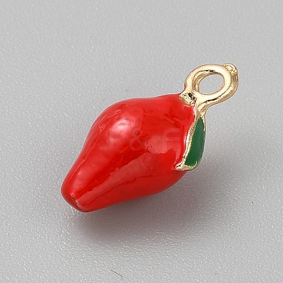 Alloy Enamel Pendants FIND-CJC0024-48F-1