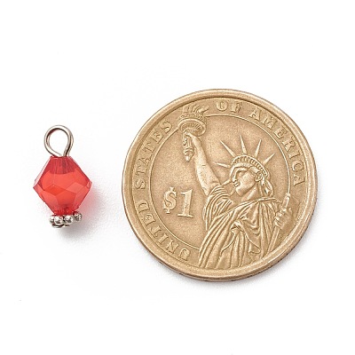 Transparent Acrylic Charms PALLOY-JF01744-1