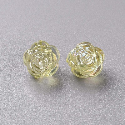 Transparent Acrylic Beads TACR-S154-33C-915-1