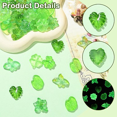 70Pcs 7 Styles Acrylic Cabochons MACR-CJ0002-42-1