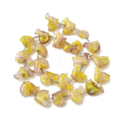 Handmade Lampwork Beads Strands LAMP-G167-01-1