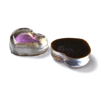 Transparent Resin Cabochons CRES-P019-04B-1