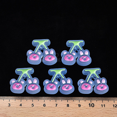 Transparent Acrylic Beads X-MACR-S374-04B-04-1