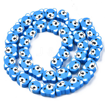 Handmade Polymer Clay Bead Strands CLAY-S096-004-01E-1