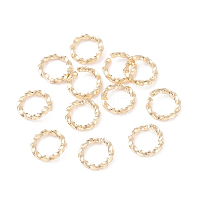 304 Stainless Steel Open Jump Rings X-STAS-F191-12G-C-1