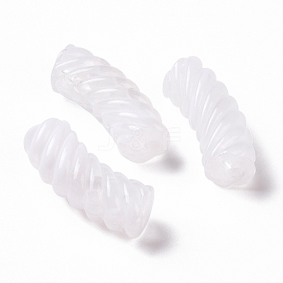 Two Tone Opaque Acrylic Beads OACR-A016-06H-1