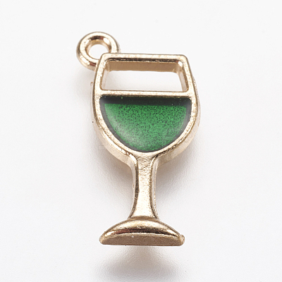 Alloy Enamel Pendants ENAM-G124-06C-1