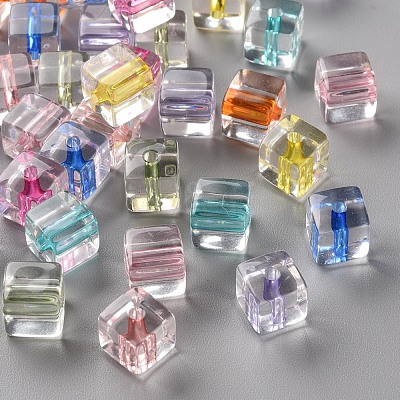 Transparent Acrylic Beads TACR-S154-12A-1