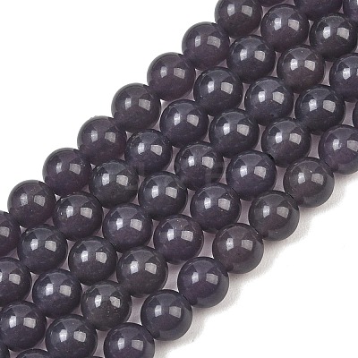 Natural Dyed White Jade Beads Strands GG-CBAEB22-B01-8mm-03-1