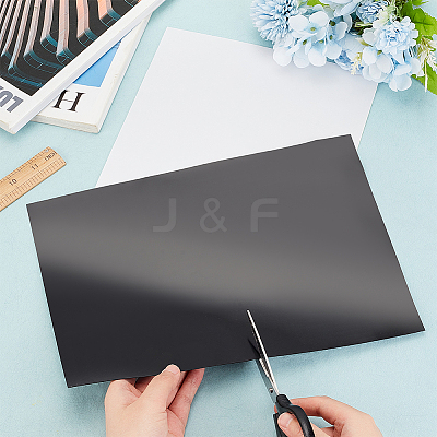 2 Sheets 2 Colors PVC Transparent Film Lighting Gel Filter DIY-OC0010-18-1