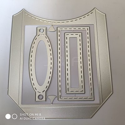 Sticky Note Frame Carbon Steel Cutting Dies Stencils DIY-F032-07-1