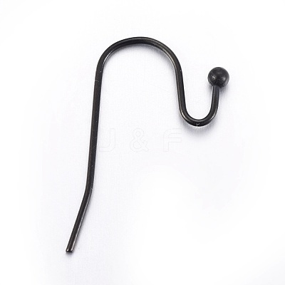 Stainless Steel Earring Hooks Ion Plating(IP) X-STAS-L211-14-B-1