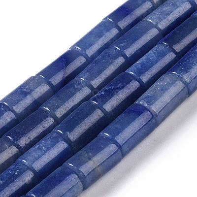 Dyed & Heated Natural Blue Aventurine Beads Strands G-Q159-A04-01-1