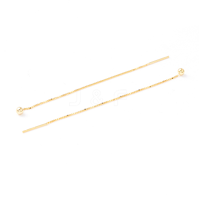 925 Sterling Silver Ear Thread STER-P047-09G-1