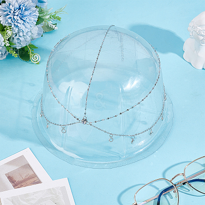 1Pc Alloy Rhinestone Wedding Bridal Headbands OHAR-HY0001-04P-1