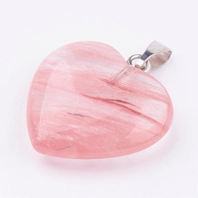 Natural & Synthetic Mixed Gemstone Pendants X-G-S045-11-B-1