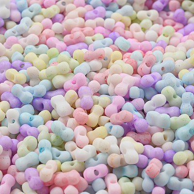 Macaron Color Opaque Frosted Glass Seed Beads X-SEED-K009-12B-01-1