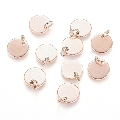 Ion Plating(IP) 304 Stainless Steel Charms STAS-I124-01B-RG-1