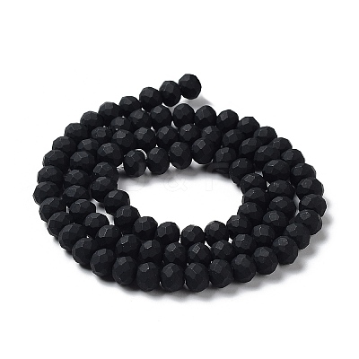 Glass Beads Strands LS-EGLA-A034-P4mm-MD18-1