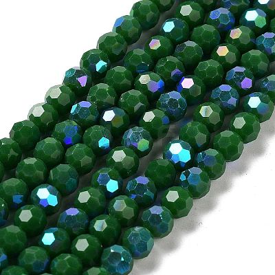Opaque Glass Beads Strands EGLA-A035-P6mm-L06-1