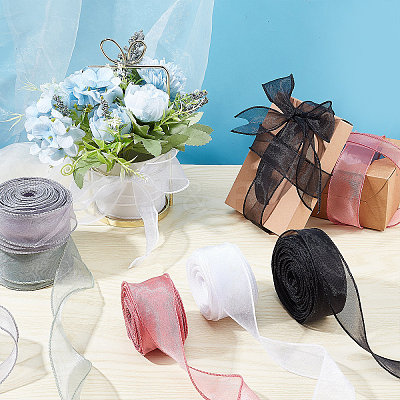 Polyester Ribbon DIY-WH0325-44I-1