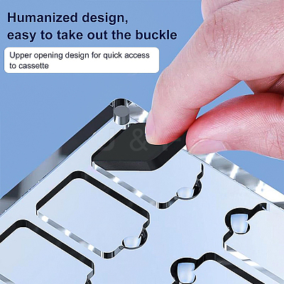 Acrylic Display Stands ODIS-WH0002-06-1