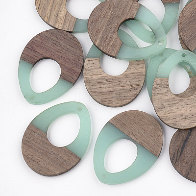 Resin & Wood Pendants X-RESI-S358-05C-1