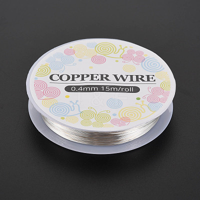 Round Craft Copper Wire X-CW0.4mm006-1