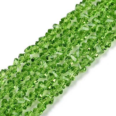 Transparent Glass Beads Strands GLAA-N018-3mm-13-1