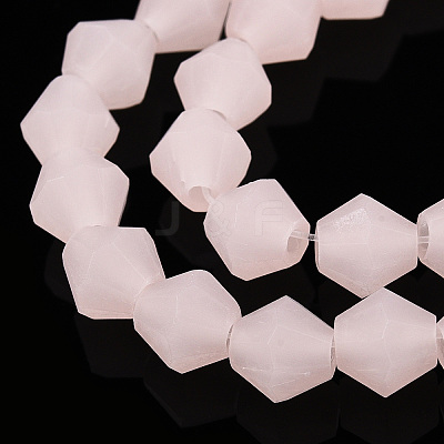 Imitation Jade Frosted Glass Bead Strands LS-EGLA-A039-J6mm-MD07-1