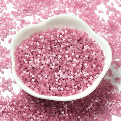 Glass Bugle Beads SEED-B001-03A-02-1