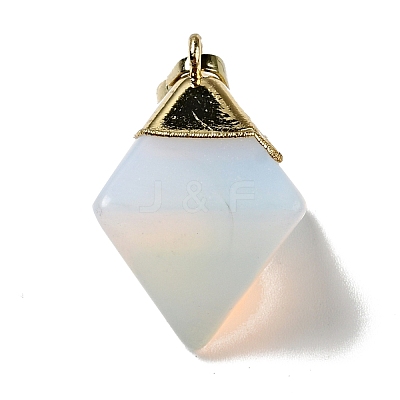 Opalite Pendants G-P474-03G-01-1