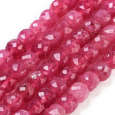 Natural White Jade Beads Strands G-H028-A09-22-1