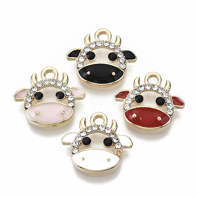 Eco-Friendly Zinc Alloy Charms FIND-N048-039-NR-1