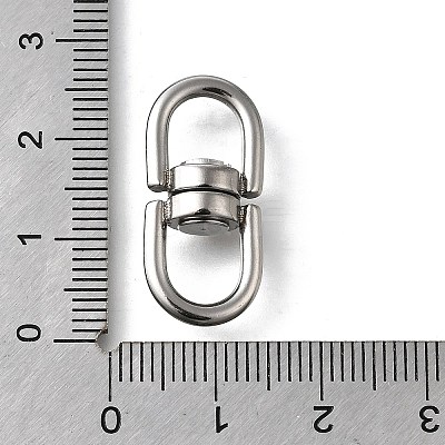 304 Stainless Steel Swivel Clasps STAS-U051-03F-P-1