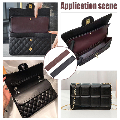 2Pcs 2 Colors Cowhide Bag Bottom Shapers PURS-WR0001-23-1