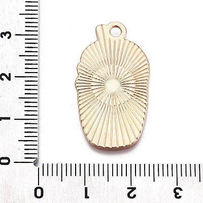 Halloween Alloy Enamel Pendants ENAM-T021-06KCG-1