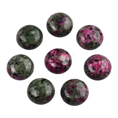 Synthetic Ruby in Zoisite Gemstone Cabochons G-T020-16mm-17-1